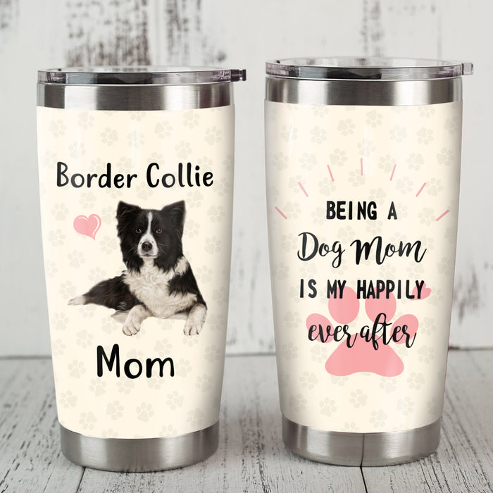 Border Collie Dog Steel Tumbler MR0705 68O313 1
