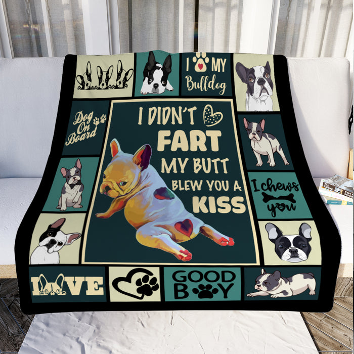 French Bulldog Fleece Blanket OCT2803 76O51 1
