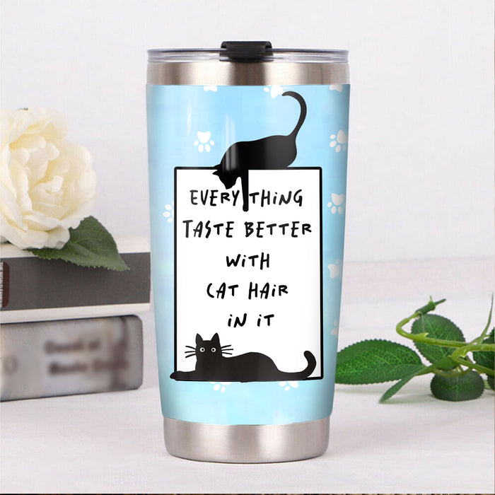 Black Cat Steel Tumbler MR1706 69O59 1