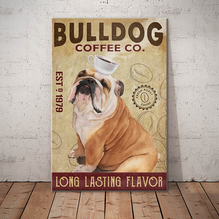 Bulldog Coffee Company Canvas MR1001 73O36 1
