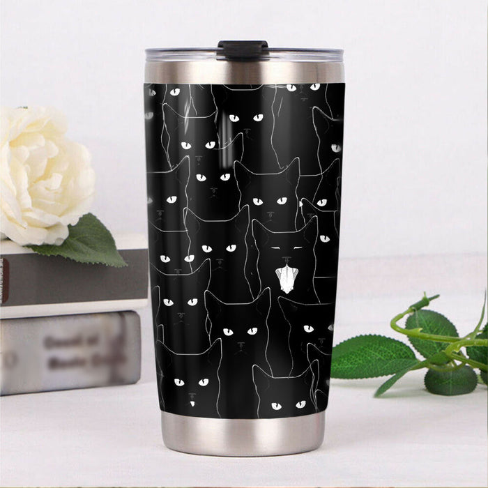 Black Cat Steel Tumbler MR1805 81O49 1