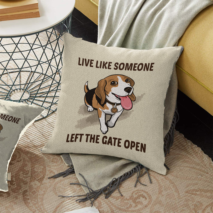 Beagle Dog Pillow OCT1502 70O56 (Insert Included) 1