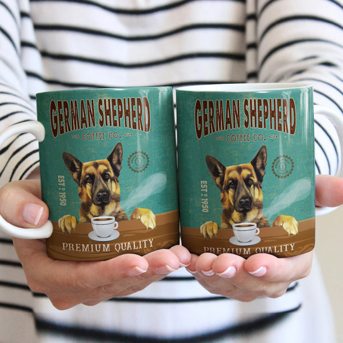 German Shepherd Dog Coffee Company Mug FB2201 67O36 1