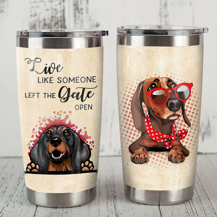 Dachshund Dog Steel Tumbler FB0802 87O52 1