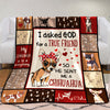 Chihuahua Dog Fleece Blanket OCT3002 78O58 1