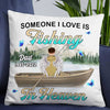 Personalized Love Fishing Memo Dad Grandpa Pillow JR196 30O57 1