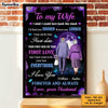 Personalized To My Wife Love Moon Poster JL31 32O47 1