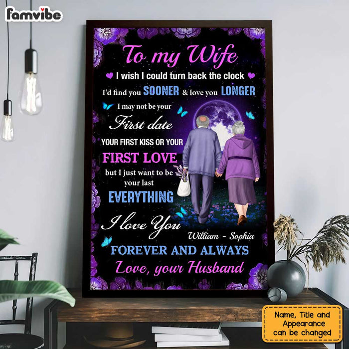 Personalized To My Wife Love Moon Poster JL31 32O47 1