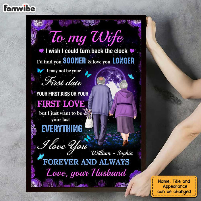 Personalized To My Wife Love Moon Poster JL31 32O47 1