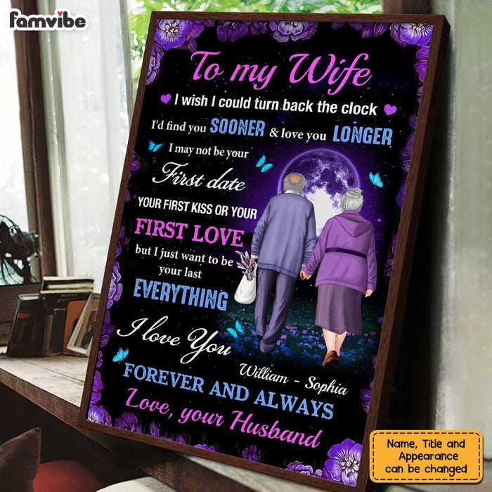 Personalized To My Wife Love Moon Poster JL31 32O47 1