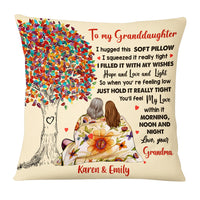 Personalized Granddaughter Love Tree Pillow JL51 30O53 thumb 1