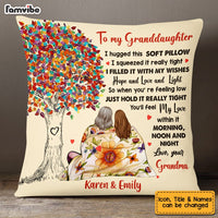 Personalized Granddaughter Love Tree Pillow JL51 30O53 thumb 1
