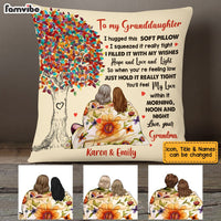 Personalized Granddaughter Love Tree Pillow JL51 30O53 thumb 1