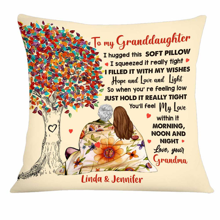 Personalized Daughter Love Tree Pillow JL55 30O34 1