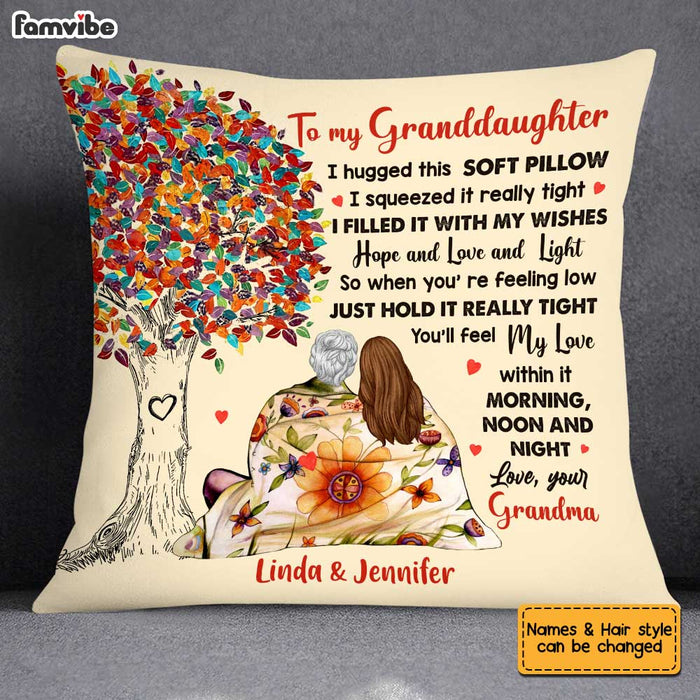 Personalized Daughter Love Tree Pillow JL55 30O34 1