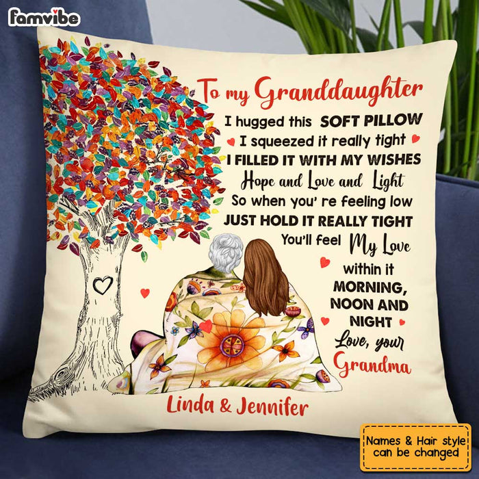 Personalized Daughter Love Tree Pillow JL55 30O34 1