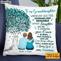 Personalized Granddaughter Tree Pillow JL51 23O34 thumb 1