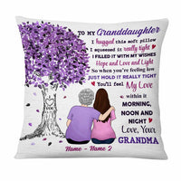 Personalized Granddaughter Tree Pillow JL52 23O47 thumb 1