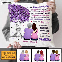 Personalized Granddaughter Tree Pillow JL52 23O47 thumb 1