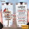 Personalized Husband Steel Tumbler JL52 85O53 1