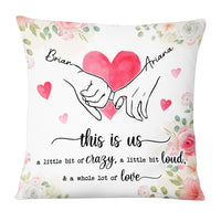 Personalized Couple Pillow JL53 85O53 thumb 1