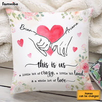Personalized Couple Pillow JL53 85O53 thumb 1