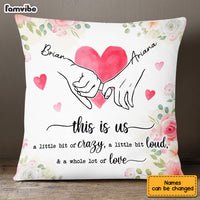 Personalized Couple Pillow JL53 85O53 thumb 1