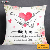 Personalized Couple Pillow JL53 85O53 thumb 1