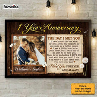 Personalized Anniversary The Day Photo Poster JL54 23O47 thumb 1