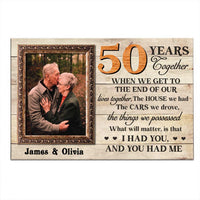 Personalized Anniversary I Had You Photo Poster JL55 23O28 thumb 1