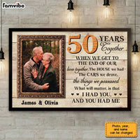 Personalized Anniversary I Had You Photo Poster JL55 23O28 thumb 1