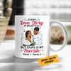 Personalized BWA Couple Love Story Mug AG311 30O53 1