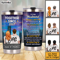 Personalized Husband Steel Tumbler JL63 85O53 thumb 1