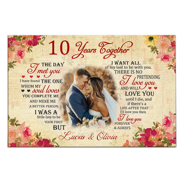 Personalized Anniversary The Day Photo Poster JL61 23O28 1