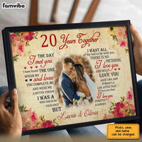 Personalized Anniversary The Day Photo Poster JL61 23O28 thumb 1