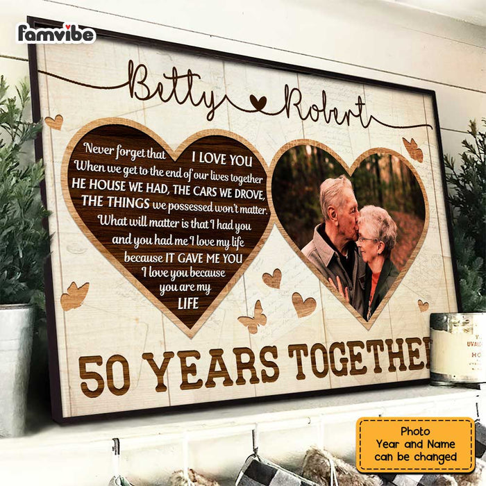 Personalized Anniversary I Had You Photo Poster JL63 23O47 1