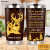 Personalized Husband Deer Steel Tumbler JL72 85O34 1