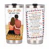 Personalized Couple The Day We Met Steel Tumbler JL73 30O34 1