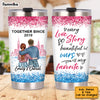 Personalized Love Couple Steel Tumbler JL71 32O53 1