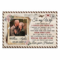 Personalized To My Wife Photo Poster JL72 23O47 thumb 1