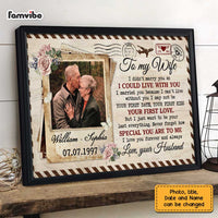 Personalized To My Wife Photo Poster JL72 23O47 thumb 1