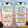 Personalized To My Wife Turtle Couple Steel Tumbler JL113 32O47 1