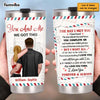 Personalized Couple The Day We Met Steel Tumbler JL121 30O47 1