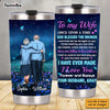 Personalized To My Wife Night Hill Steel Tumbler JL114 30O47 1
