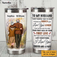 Personalized To My Husband Steel Tumbler JL84 23O47 thumb 1