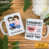 Personalized Couple Decide To Keep You Mug JL111 85O28 thumb 1