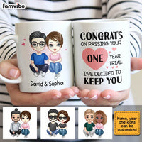 Personalized Couple Decide To Keep You Mug JL111 85O28 thumb 1