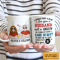 Personalized Fight For You Husband Funny Mug JL111 30O28 thumb 1