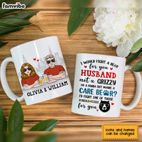 Personalized Fight For You Husband Funny Mug JL111 30O28 thumb 1