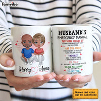 Personalized Husband Emergency Manual Mug JL181 30O28 thumb 1
